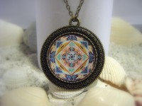 Boldogság és derű mandala amulett